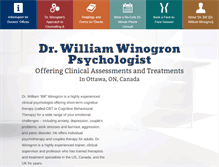 Tablet Screenshot of drwinogron.com